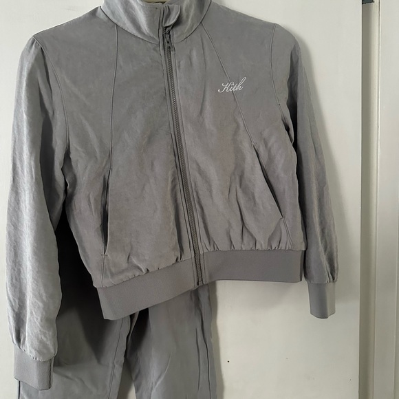 Kith Kids Charcoal Warm Up Jacket & Pants